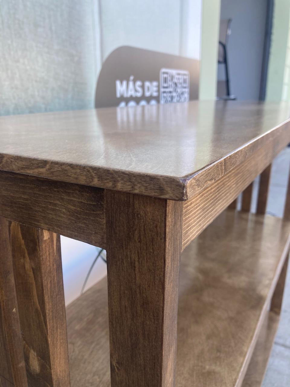 Consola de madera Artesanal 3 niveles - Modelo Siena