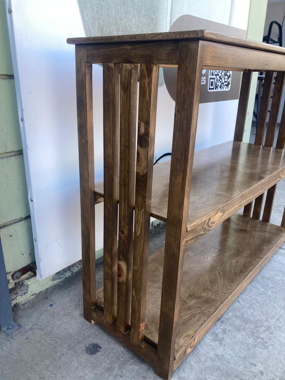 Consola de madera Artesanal 3 niveles - Modelo Siena