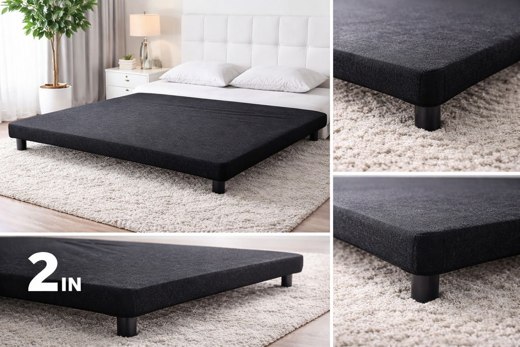 Base Box Spring 2” Eleganza | Ultra Delgada y Resistente